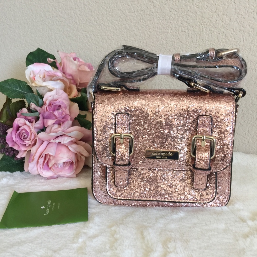 💥Sold💥Kate Spade Glitter Girl Scout CrossbodyBag - Picture 1 of 6
